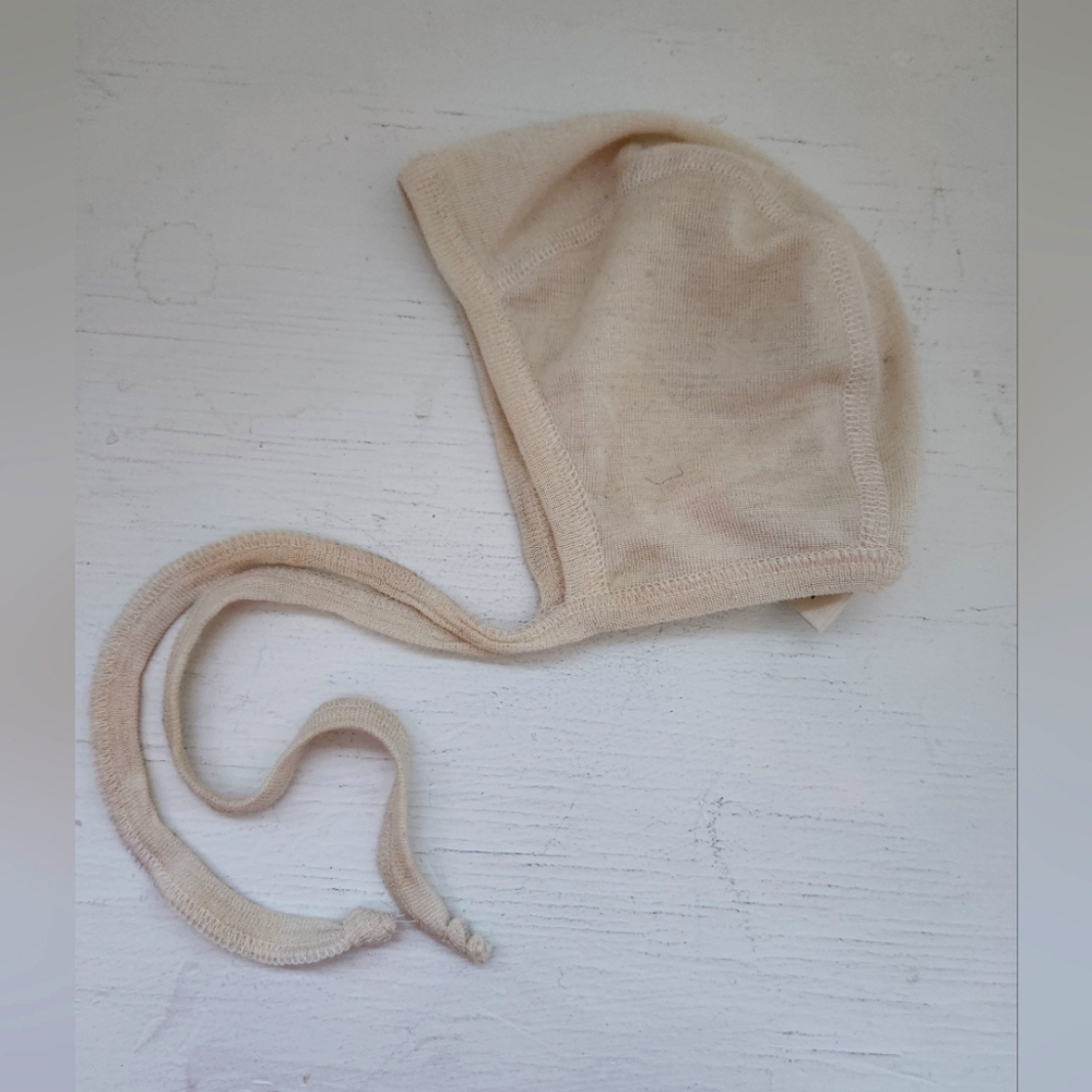 Alana Wool Baby Bonnet Hat